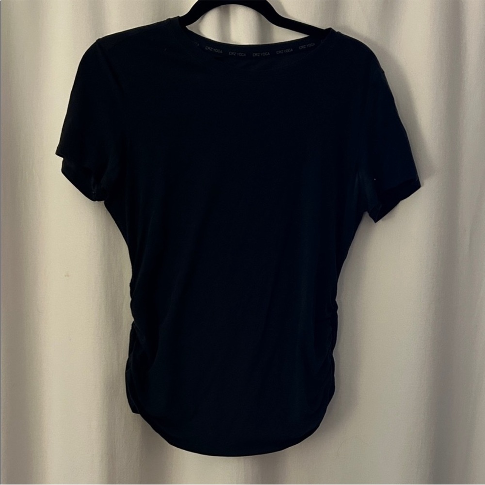 CRZ Yoga Split Back Top